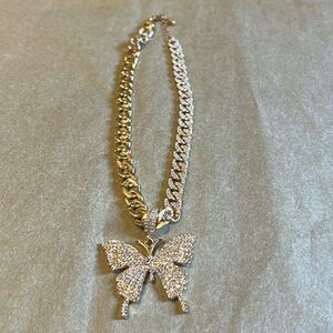 Butterfly 🦋 gold necklace